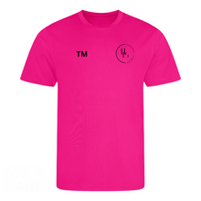 HLS Netball Coaching T-Shirt - Hyper Pink