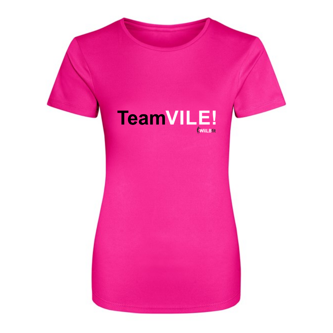 TEAM VILE! WilLBFit Tech T-Shirt