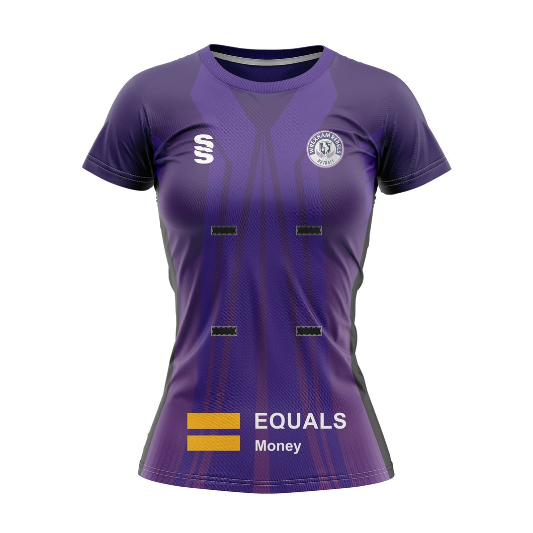 Wrexham Rebels Female Fit Playing Top