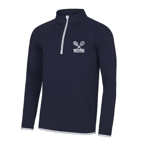 Brymbo Tennis Club - Adult Technical 1/4 Zip – Top Mark Uniforms