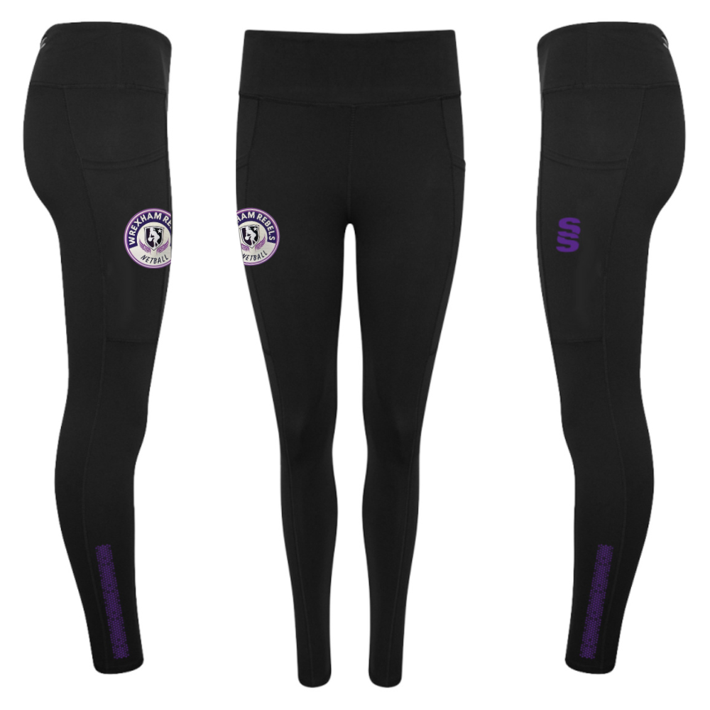 Wrexham Rebels Full Length Performance Leggings