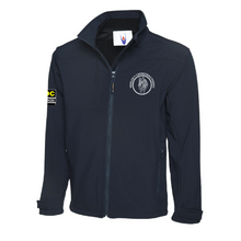 Merlod Y Carneddau Ponies -  *Unisex* Navy Soft Shell Jacket