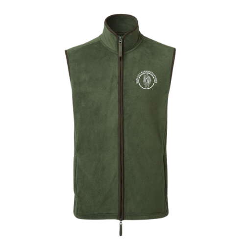 Merlod Y Carneddau Ponies - *Unisex* Moss Green Artisan fleece gilet