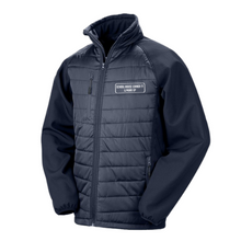 School House - Navy Padded Softshell Jacket