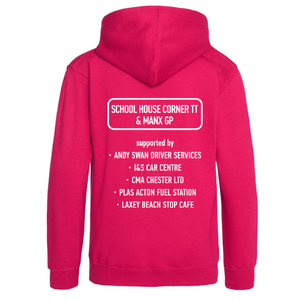 School House - Hot Pink Hoodie