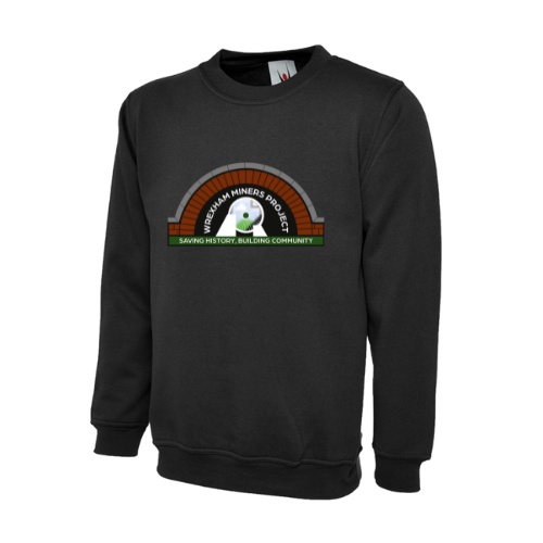 Wrexham Miners Project - Black Sweat Shirt