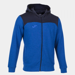 JOMA HOODED JACKET WINNER II DARK ROYAL- DARK NAVY