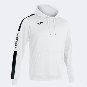 JOMA CHAMPIONSHIP IV HOODIE WHITE BLACK