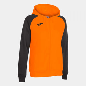 JOMA ACADEMY IV ZIP-UP HOODIE ORANGE BLACK