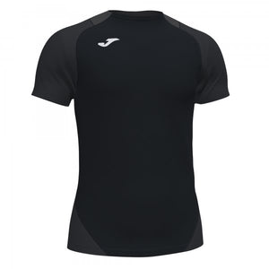 JOMA ESSENTIAL II T-SHIRT BLACK-ANTHRACITE S/S